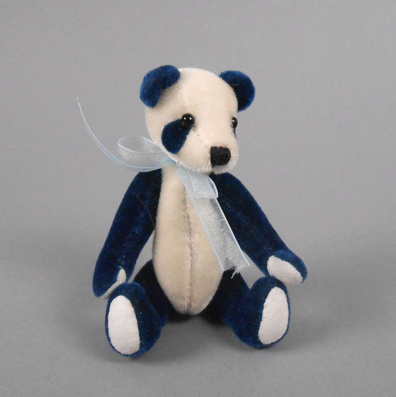 Navy and White Panda